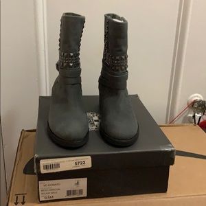 Vince Camuto Charcoal Boots new in box
